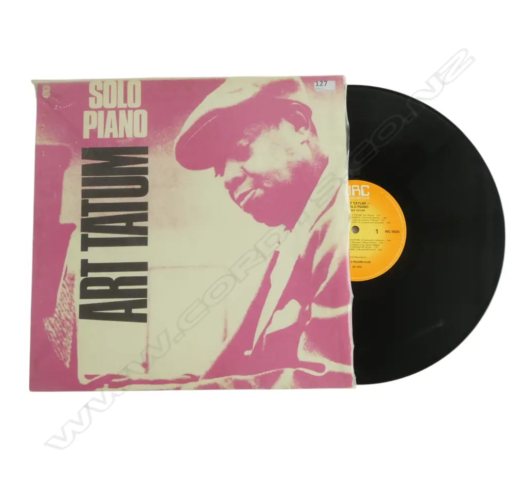 ART TATUM 'SOLO PIANO' WC5529 Image 1++